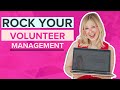 How to Manage your Volunteers More Effectively & Efficiently | Nonprofit Volunteer Management Tips