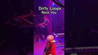 Rock you Dirty Loops live Denver #shorts #rockyou #dirtyloops #henriklinder #jonahnilsson