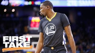 Stephen A. Smith: 'No Way In Hell' Warriors Win Title Without Durant | First Take | April 19, 2017