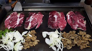 american style steak sandwich / 재료비만 80% 스테이크 샌드위치 / korean street food