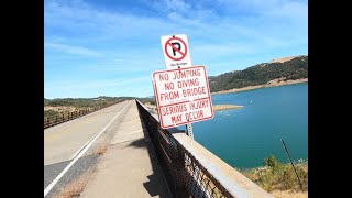 70 ft. Jump off of the Lake Sonoma Bridge! Drone and GoPro 360 Footage!