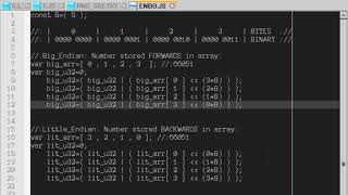 NETWORK BYTE ORDER (in 35 seconds)