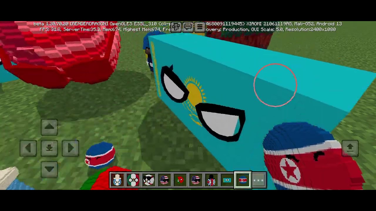 Countryballs Mod In Minecraft Youtube
