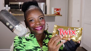 TWIX Milk Chocolate ASMR Eating Sounds