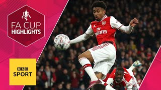Reiss Nelson fires Arsenal past Leeds | FA Cup Third Round | BBC Sport