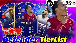 【FIFA23】環境最強クラスが続々登場！最新版ディフェンダー全選手TierList紹介！【ティアリスト】