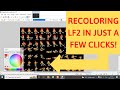 LF2 - Editing Sprites (Recoloring) The Easy Way With Paint.NET