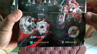 UNBOXING TEROMOL VND RACING BUAT All NEW CB 150 R  #arykriwilvlog #Unbox\u0026RevwVlog