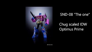 SND-08 The One review (NOT IDW shattered glass optimus prime)