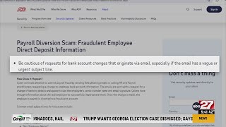 Don't Waste Your Money: How to avoid the Payroll Diversion Scam