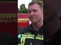 feuerwehr im großeinsatz verlagsgebäude des „westfalen blatts“ steht in flammen