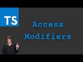 TypeScript Access Modifiers