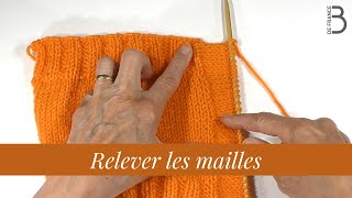 Picking up stitches (knitting) - Bergère de France