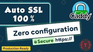 Automatic SSL using Caddy Server: Nodejs reverse proxy