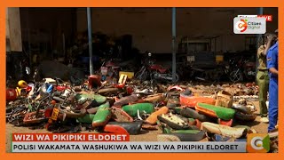 Maafisa wa polisi jijini Eldoret wamewakamata washukiwa wa wizi  wa pikipiki