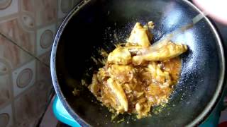 Chicken Curry (মুরগী রান্না সাধারণ মশলায় )