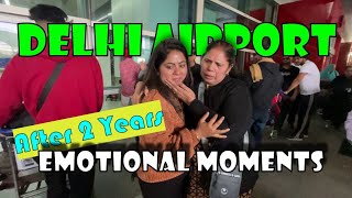 😥Aesa Kya Hua ?? 💕II Emotional Moments II Delhi Airport #family #canada