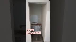 2 BHK Flat resale with car parking|940 sft | west face|52 lakhs|Nizampet| gated community|9441739133