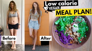 Summer Meal Plan for Weight Loss//How I lost 40 pounds//Vegan