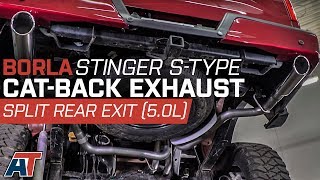 2015-2016 F150 Borla Stinger S-Type Cat-Back Exhaust 5.0L Sound Clip \u0026 Install