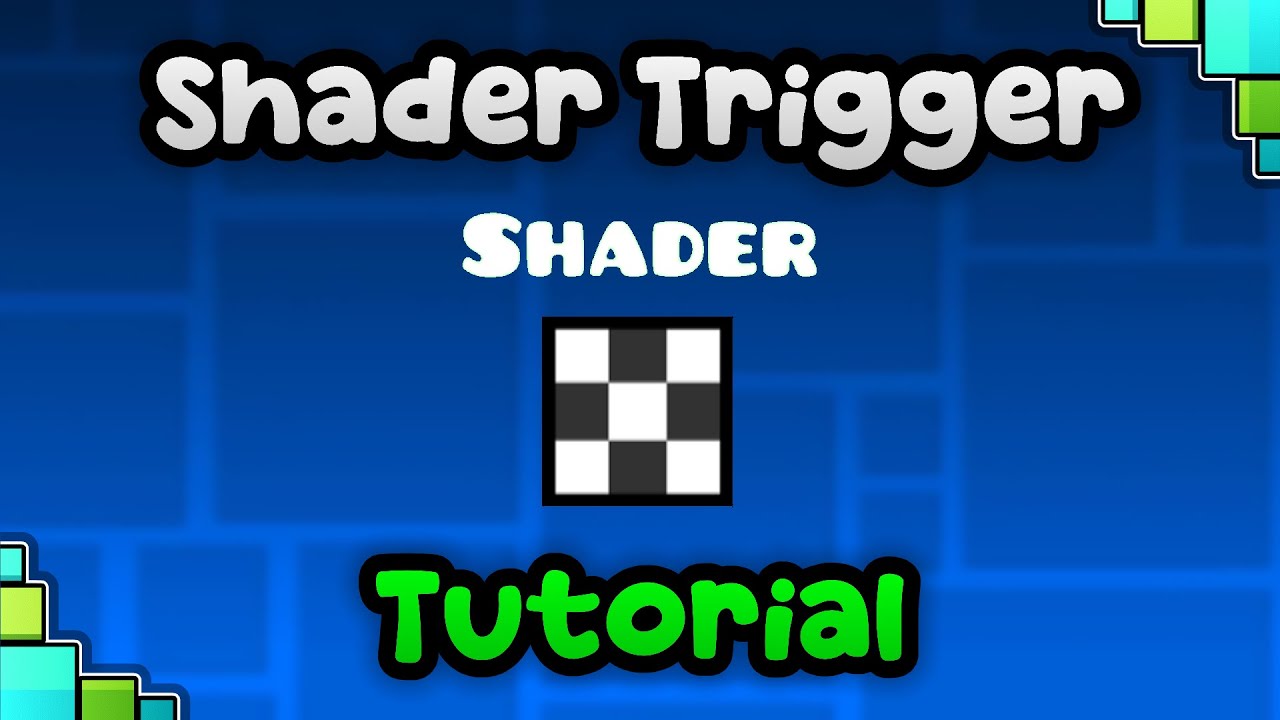 How To Use Shader Triggers In Geometry Dash Youtube