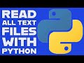 Python Project 2026: Read Multiple Text Files from a Folder (Clean & Practical Method)