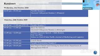 Webinar ICBMR from Prof. Riza Casidy