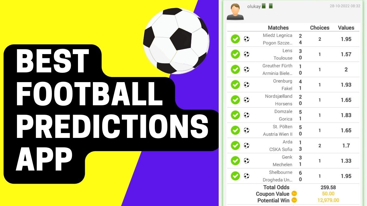 Best Football Predictions App 2023 - (Football Predictions Today) - YouTube