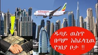 Ethiopia | ዱባይ  ዉስጥ በጣም አስፈላጊዉ የገበያ ቦታ !!! | Dubai Business