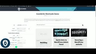 Using the Eventbrite Shortcode Generator