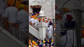 Nagar kirtan Gurdwara Ramsar Sahib Toh Sachkahnd Sri Harimander Sahib Amritsar #pahlaparkash