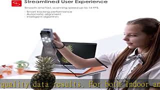 Einstar 3D Handheld Infrared VCSEL Structured Light Scanner with RGB Color Camera, 0.1mm Resolution