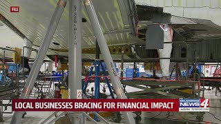 Local businesses bracing for financial impact