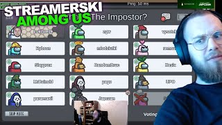 JAPCZAN | STREAMERSKI AMONG US W 15 OSÓB |