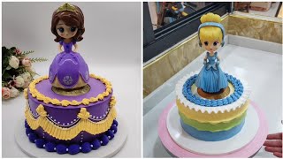 Cake Decoration Ideas For Girls Birthday | Barbie Doll Cake Decorating Ideas For Girls |