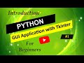 Introduction to Python Tkinter GUI | Python Tkinter GUI Tutorial for Beginners #1