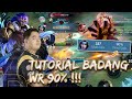 TUTORIAL BIKIN PAQUITO GA BERKUTIK PAKE BADANG WR 90% !! - MOBILE LEGENDS