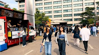 🤩 2023 Hanyang University Festival🤩 with cool blue  Looking back | 4k Seoul