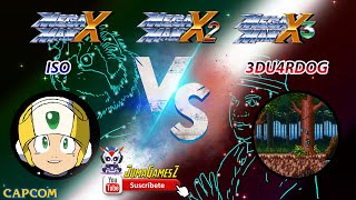 #megamanx Trilogia de SNES Megaman X: ISO vs 3du4rdog #megamanx2 @ISOreploidsenllamas