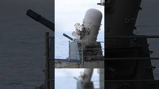 USS Nimitz (CVN 68) conducts a live fire With Phalanx Close-In Weapon System