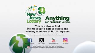 NJ Lottery Live Evening Draw 02/22/2026