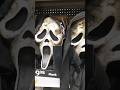 Ghostface aged mask & classic mask at Walmart #ghostface #scream6 #tx2 #ink #halloweencostumes