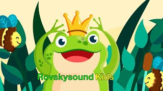 Cinco Ranitas Con Manchitas -  Canciones Infantiles  Super Simple Español  Five Little Frogs Kids