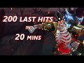 Farming Patterns for Wraith King - 200 CS in 20mins