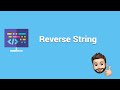 Reverse String - LeetCode Solution  | Two - Pointer Method