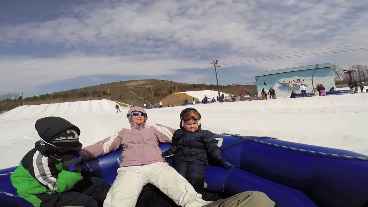 Blue Mountain, Ski Area, Snow Tubing, Palmerton, PA - YouTube