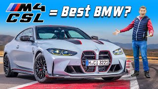 New BMW M4 CSL: The BEST M car EVER?