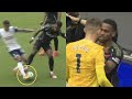 Jurrien Timber red card tackle Pedro Porro before Guglielmo Vicario fight vs Tottenham vs Arsenal