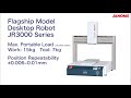 janome desktop robot jr3000 series 3liquid dispensing demonstration