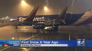 Last Year's First Season Snow Was Oct. 6, 2018